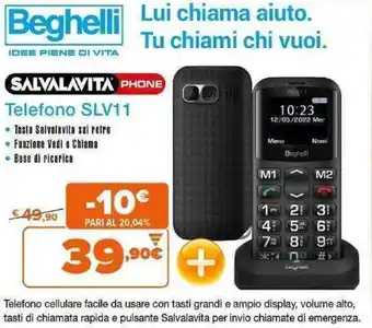 Expert Beghelli Telefono SLV11 offerta