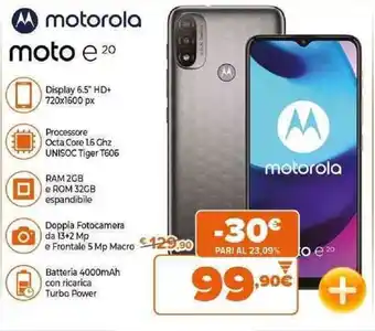 Expert motorola moto e 20 offerta