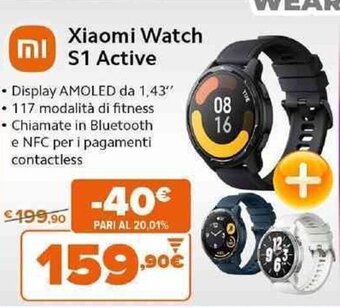 Expert Xiaomi Watch S1 Active offerta
