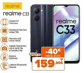 Expert realme C33 offerta
