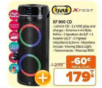 trevi XFest XF 900 CD