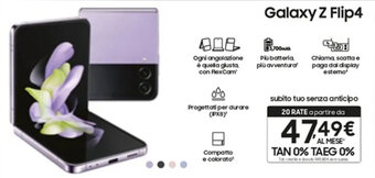 Euronics Samsung Galaxy Z Flip4 offerta
