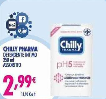 Acqua & Sapone Chilly Pharma Detergente Intimo 250 ml Assortito offerta