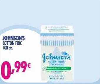 Acqua & Sapone Johnson's Cotton Fioc 100 pz offerta