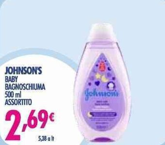 Johnson's Baby Bagnoschiuma 500 ml Assortito