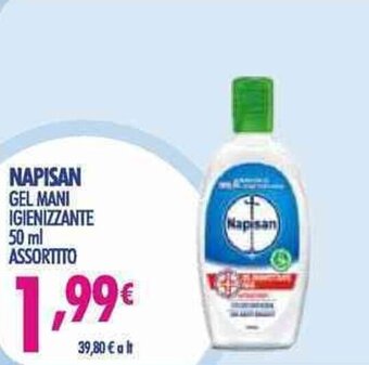 Acqua & Sapone Napisan Gel Mani Igienizzante 50 ml Assortito offerta
