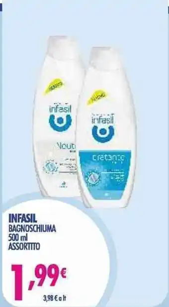 Acqua & Sapone Infasil Bagnoschiuma 500 ml Assortito offerta