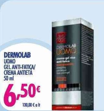 Acqua & Sapone Dermolab Uomo Gel Anti-Fatica/Crema Antieta 50 ml offerta