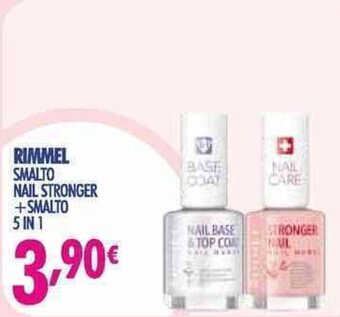 Acqua & Sapone Rimmel Smalto Nail Stronger + Smalto 5 in 1 offerta
