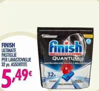 Acqua & Sapone Finish Ultimate Pastiglie Per Lavastoviglie 32 pz Assortitte offerta