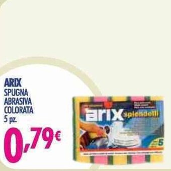 Acqua & Sapone Arix Spugna Abrasiva Colorata 5 pz offerta