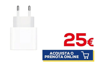 Alimentatore USB-C Apple da 20W
