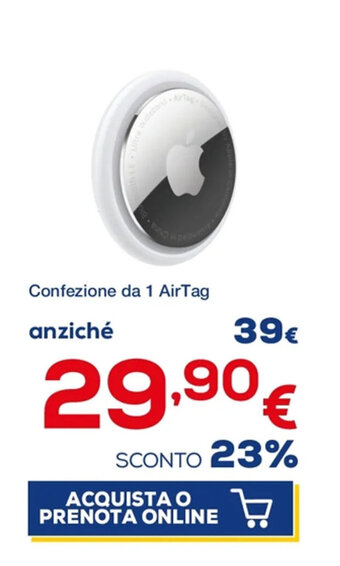 Confezione da 1 AirTag