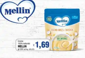Famila Mellin Creme 100% naturale gr. 200 offerta