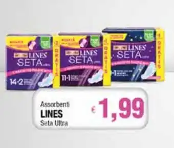 Famila Lines Seta Ultra Assorbenti offerta