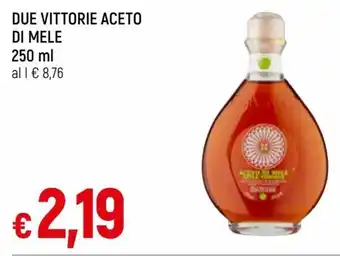 Famila Due Vittorie Aceto di Mele 250 ml offerta