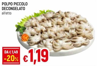 Famila Polpo Piccolo Decongelato offerta