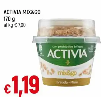 Famila Activia Mix & Go 170 g offerta