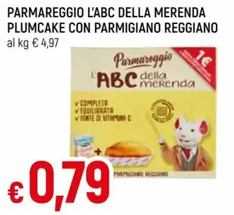 Famila Parmareggio L'ABC Della Merenda Plumcake con Parmigiano Reggiano offerta