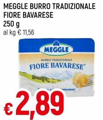 Famila Meggle Burro Tradizionale Fiore Bavarese 250 g offerta