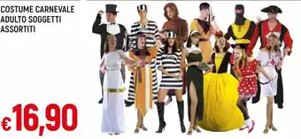 Famila Costume Carnevale Adulto Soggetti Assortiti offerta
