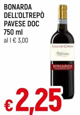 Famila Bonarda Dell;Oltrepò Pavese DOC 750 ml offerta