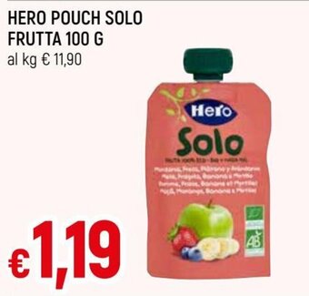 Famila Hero Pouch Solo Frutta 100 g offerta