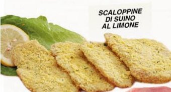 Scaloppine di suino al limone