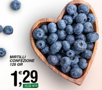 Gecop Mirtilli Confezione 125 gr offerta