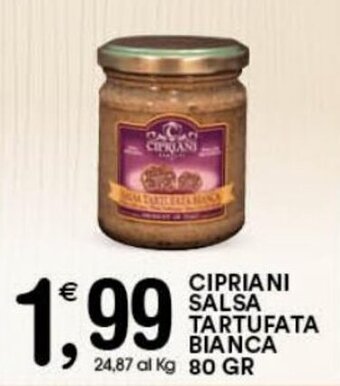 Cipriani Salsa Tartufata Bianca 80 gr