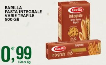 Gecop Barilla Pasta Integrale Varie trafile 500 gr offerta