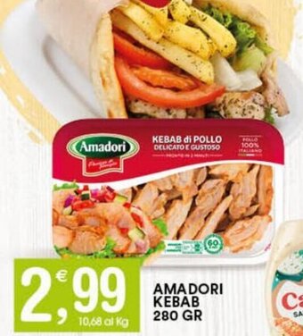 Gecop Amadori Kebab 280 gr offerta