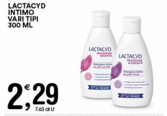 Gecop Lactacyd Intimo vari tipi 300 ml offerta