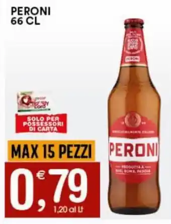 Gecop Peroni Birra 66 cl offerta