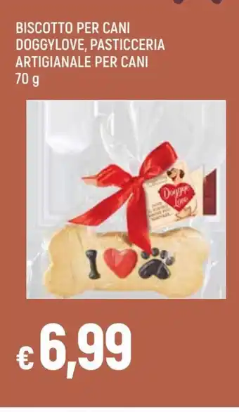 Famila Biscotto Per Cani Doggylove, Pasticceria Artigiana Per Cani 70 g offerta
