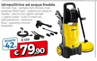 Famila Idropulitrice ad acqua fredda offerta