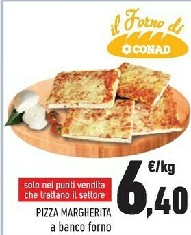 Conad Pizza Margherita offerta