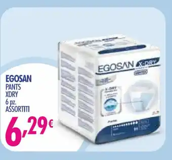 Egosan Pants X Dry 6 pz Assortiti