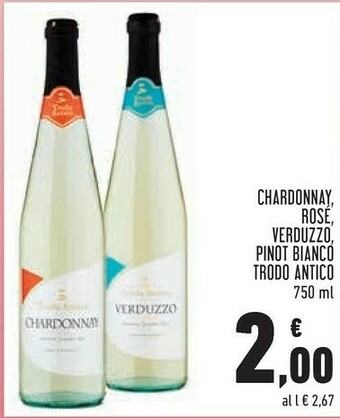 Trodo Antico Chardonnay/ Rose/ Verduzzo Pinot Bianco 750 Ml