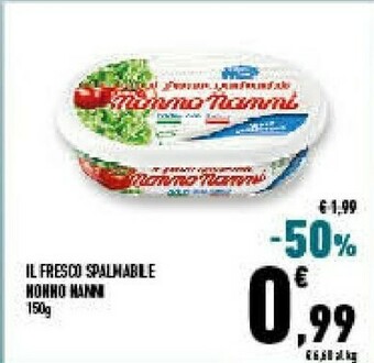 Conad Superstore Nonno Nanni Il Fresco Spalmabile 150 G(ml) offerta