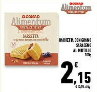 Conad Superstore Conad Barretta Con Grano Saraceno Al Mirtilloqqqq offerta