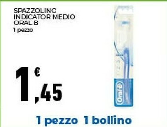 Conad Oral b Spazzolino Indicator Medio offerta