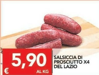 TuoDi Salsiccia Di Prosciutto Del Lazio offerta