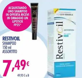 Acqua & Sapone Restivoil Shampoo 150 ml Assortito offerta