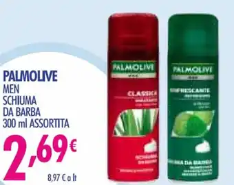 Acqua & Sapone Palmolive Men Schiuma da Barba 300 ml Assortita offerta