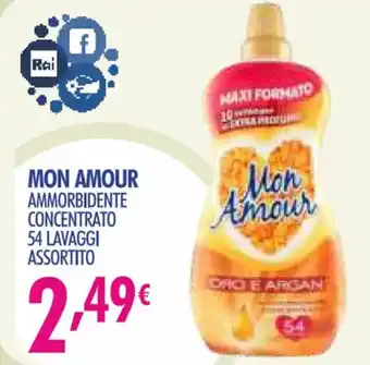 Acqua & Sapone Mon amour Ammorbidente Concentrato 54 Lavaggi Assortito offerta