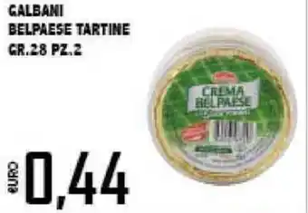 Galbani Bel Paese Tartine 28gr. 2pz.