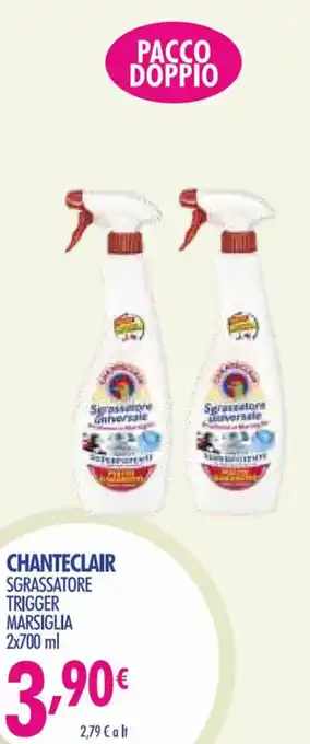 Acqua & Sapone Chanteclair Sgrassatore Trigger Marsiglia 2x700 ml offerta