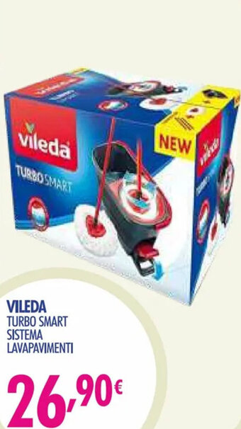 Vileda Turbo Smart Sistema Lavapavimenti