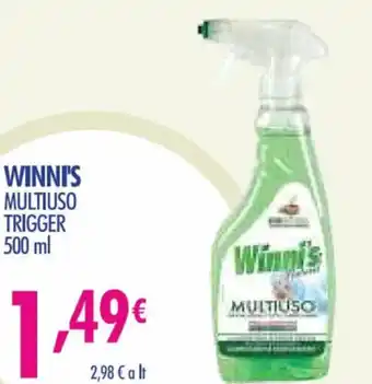 Acqua & Sapone Winni's Multiuso Trigger 500 ml offerta